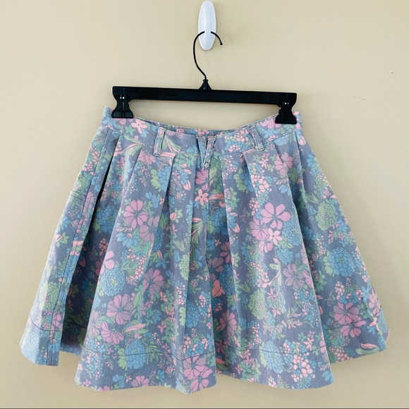 Marc Jacobs Drew Blossom A Line Mini Skirt - Picture 7 of 9